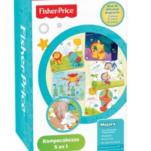 5 En 1 Fisher Price Rompecabezas De Novelty