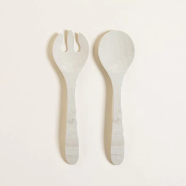 SET DE CUBIERTOS PARA ENSALADA DE MELAMINA TURIN 33X9 CM - Imagen 2