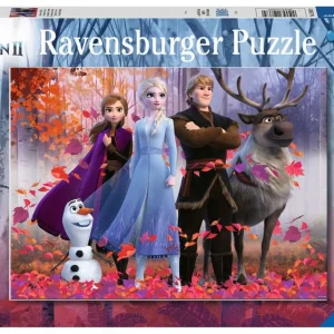 Rompecabezas Frozen II La Magia Del Bosque 100 Piezas