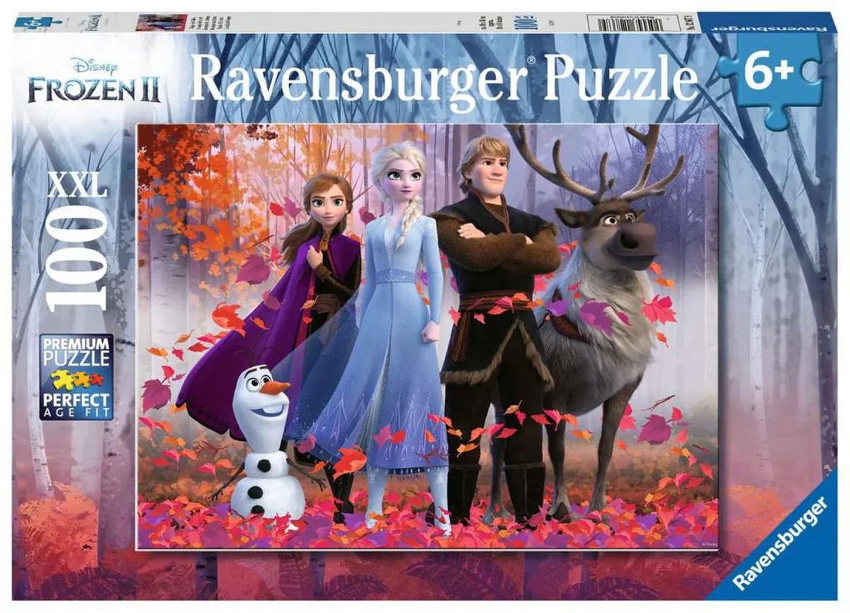Rompecabezas Frozen II La Magia Del Bosque 100 Piezas