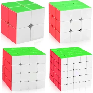 Set Cubos Magicos 2 + 3 + 4 + 5 - Meilong Anti Estres