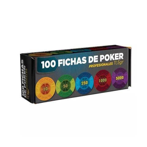 Fichas De Poker En Estuche
