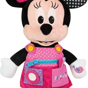 Peluche Baby Minnie Disney Estimulación 36 cm Tela Suave