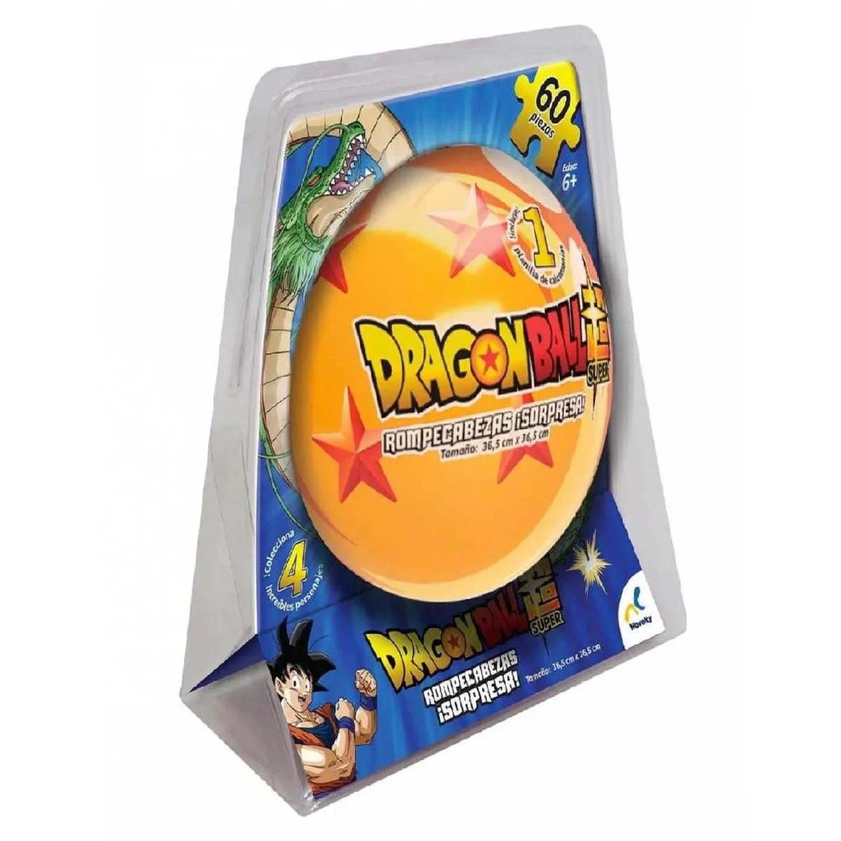 Rompecabezas Dragon Ball Super En Esfera Metalica