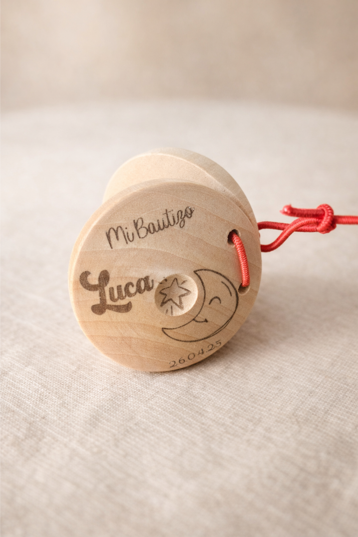Castañuelas de madera personalizadas