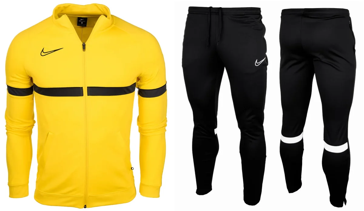 Chándal Hombre Nike Dri-FIT Academy Conjunto – CW6113-719 CW6122-010 – amarillo