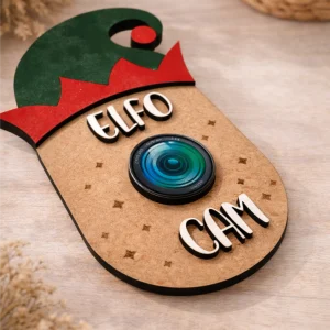 Cámara Elfo Navidad Decoración Niños