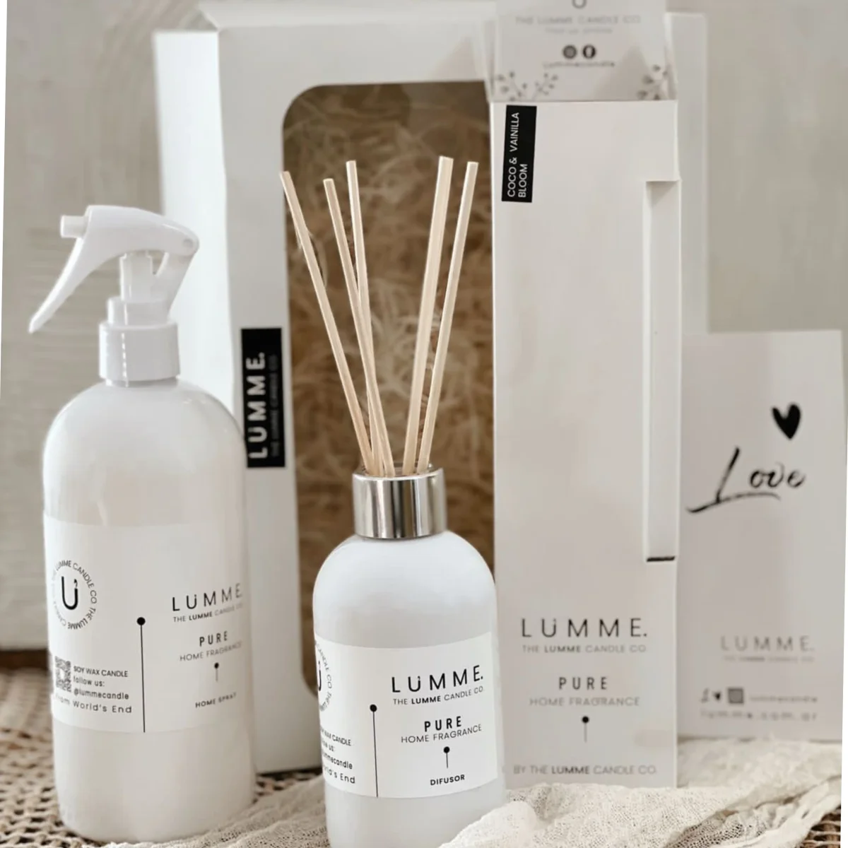 Kit combo de regalo 2 - difusor y home spray fragrance - Imagen 2