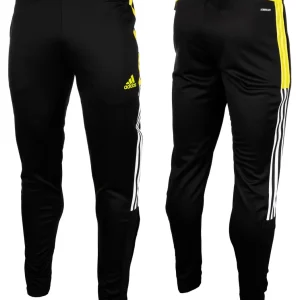 Pantalones Hombre Adidas Tiro 21 Track - GQ1047 - negro/amarillo