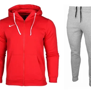 Chándal Hombre Nike Park 20 Conjunto - CW6887 657 CW6907 063 - rojo gris