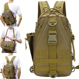 Mochila Táctica de Nailon – Resistencia y Estilo para Todo Terreno