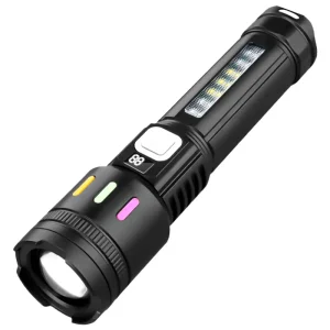Linterna LED L-43 Alta Potencia – Con Láser Blanco y Batería de Larga Duración