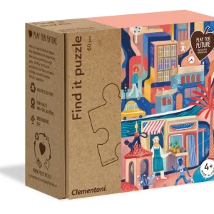 Rompecabezas 60 La Ciudad + 33 Tarjetas (Find It Puzzle Go Green) Menos De 100