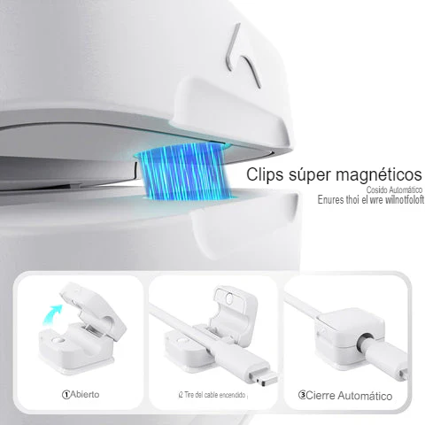 MAGNETICABLE: ORGANIZADOR MAGNÉTICO DE CABLES X6 🧲📎 - Imagen 5