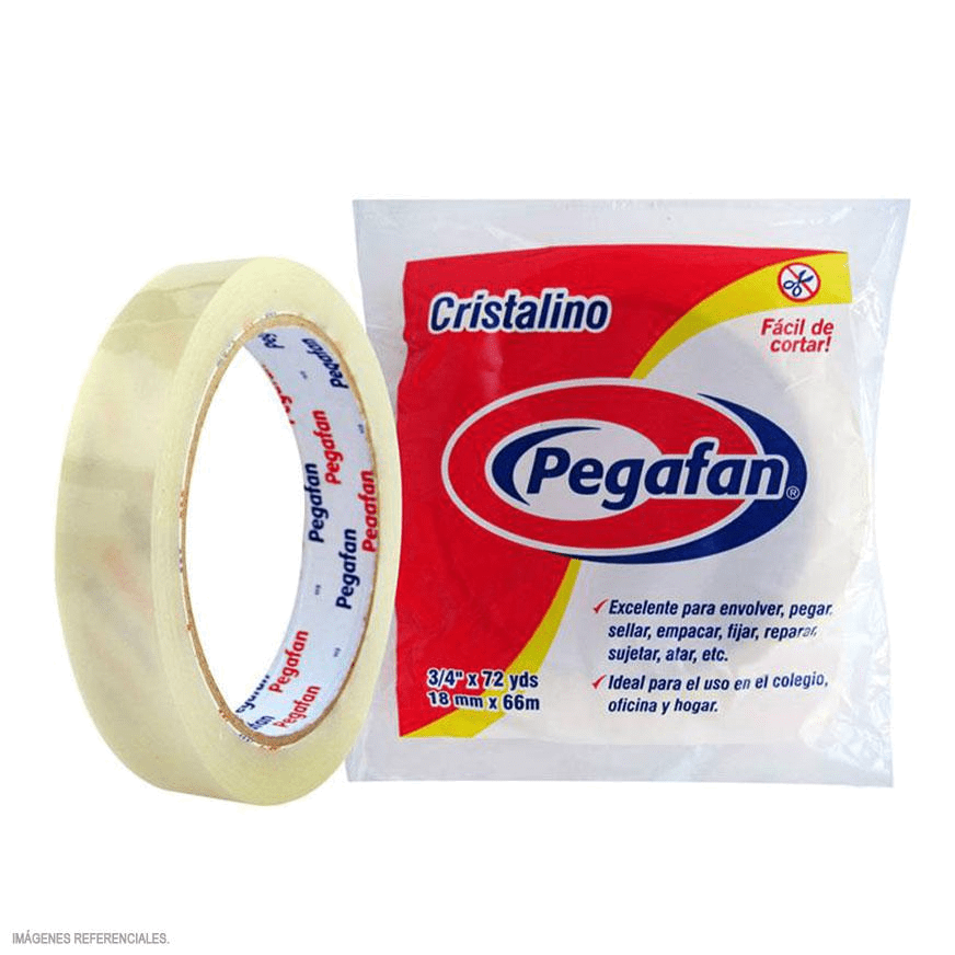 CINTA ADHESIVA 3/4X72 PEGAFAN