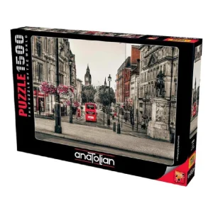 Vista De Londres Blanco Y Negro Rompecabezas De 1500 Piezas Anatolian