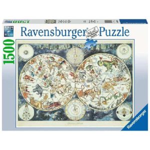 Rompecabezas Mapa Fantastico 1500 Piezas Ravensburger