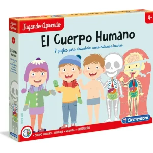 Rompecabezas 8 en 1 El Cuerpo Humano Educativos Clementoni