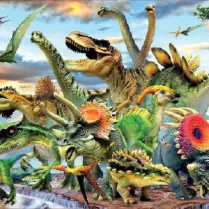 Dinosaurios Rompecabezas De 500 Piezas Educa