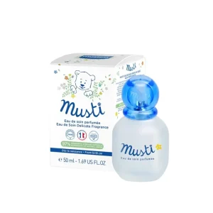 Mustela Eau de Soin Parfumée 50ml Sin Alcohol | Fragancia de Cuidado para Bebé con Extractos de Miel y Camomila