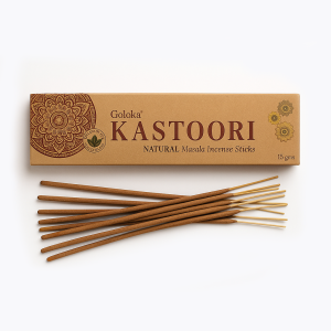 Incienso Natural Goloka Organic Kastoori Aroma Intenso y Exótico Hecho en India