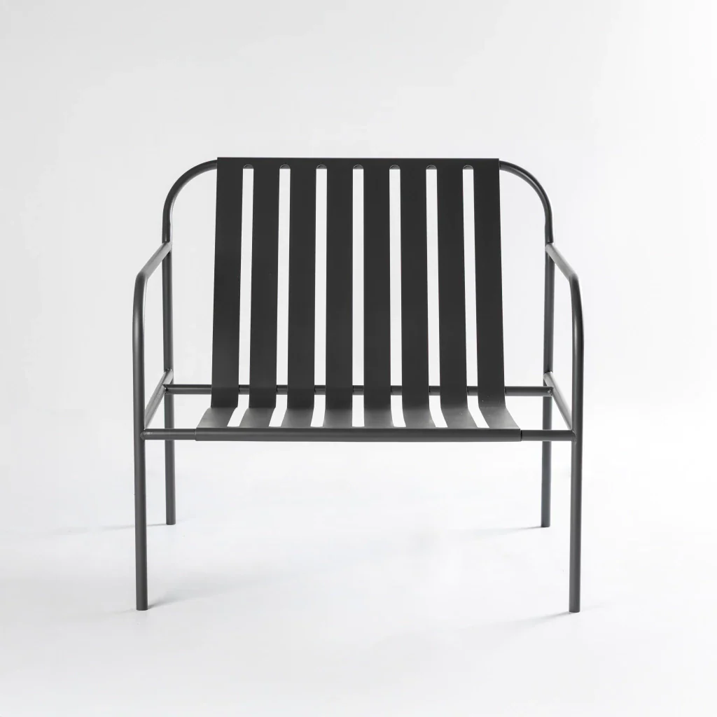 Sillón exterior linea fold de chapa plegada - Imagen 9