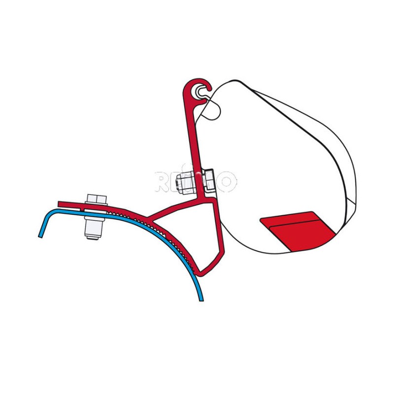 SOPORTES FIAMMA F35 PRO PARA RENAULT TRAFIC / VIVARO HASTA 2015