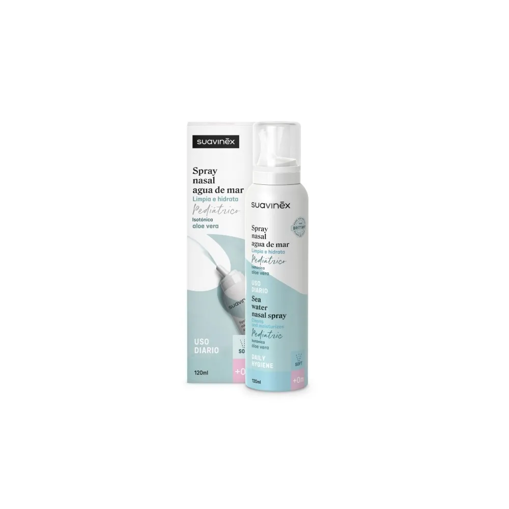 SUAVINEX AGUA MAR HIPERTONICA 120ML SPR